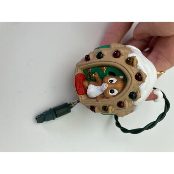 Hallmark Keepsake Ornaments Set of 3 Animals Bunny Squirrel‎ Penguin Christmas - Picture 14 of 16